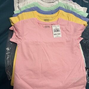 Next Kids' Colorful Cotton T-shirts